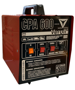 Cargador y Arrancador de baterías portátil 30/600 amp. 12V. * 12-24V.