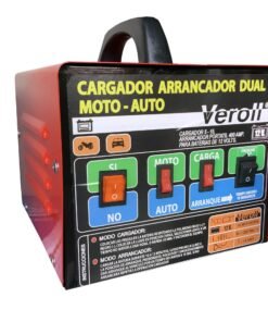 Cargador y Arrancador 30/400 amp. 12V. DUAL Para autos y motos