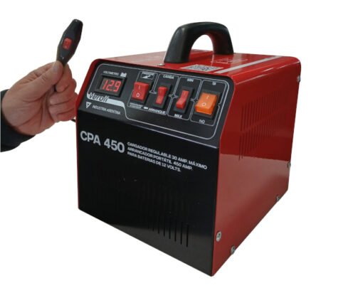 Cargador y Arrancador 30/450 amp. 12V.