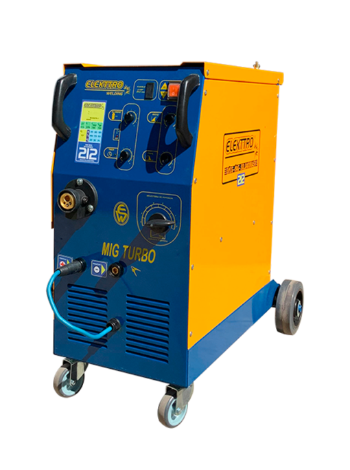 Soldadora Mig Mag M212 permite soldar SIN GAS