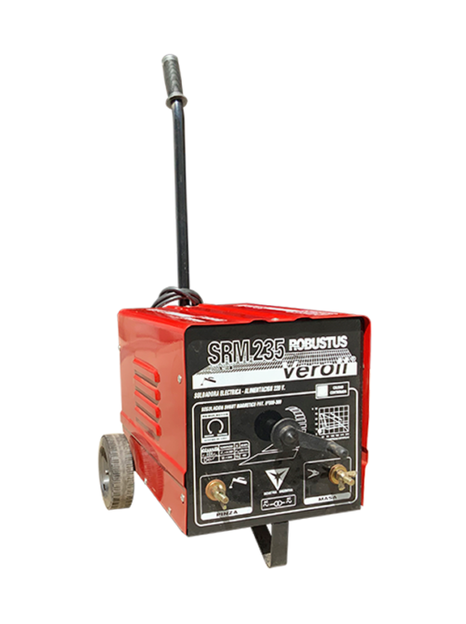 Soldadora SRM235 Monofásica Robustus Carrito
